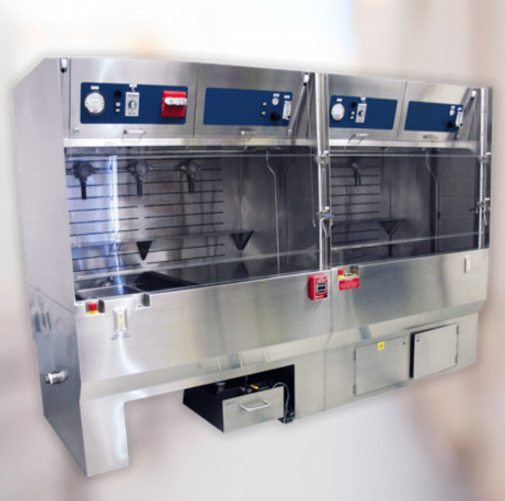 Manual, Semi-Automated, and Fully Automated Wet Processing Equipment w/ Dry In – Dry Out Capability